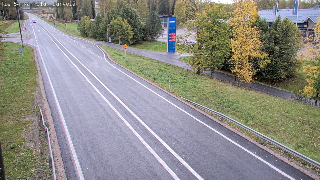 Weather Camera Image Road 54 Kärkölä, Järvelä, Kärkölä, Päijät-Häme
