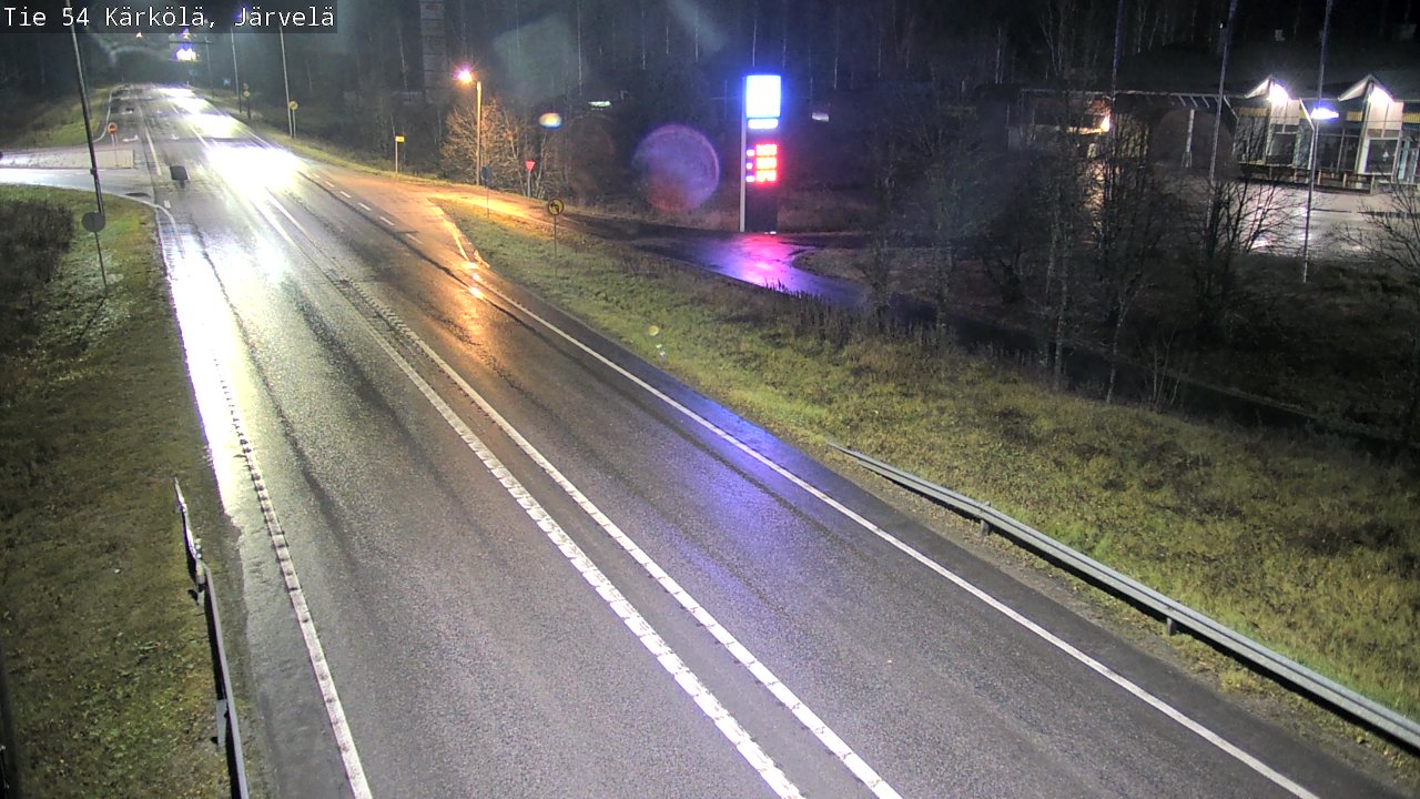Weather Camera Image Väg 54 Kärkölä, Järvelä, Kärkölä, Päijät-Häme