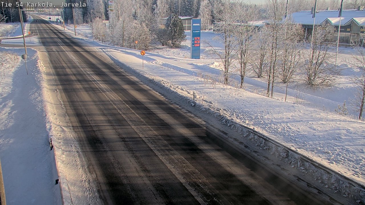 Weather Camera Image Road 54 Kärkölä, Järvelä, Kärkölä, Päijät-Häme