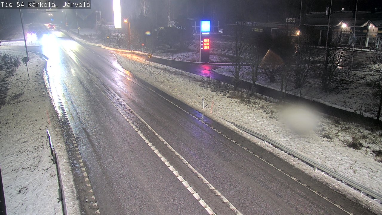 Weather Camera Image Väg 54 Kärkölä, Järvelä, Kärkölä, Päijät-Häme