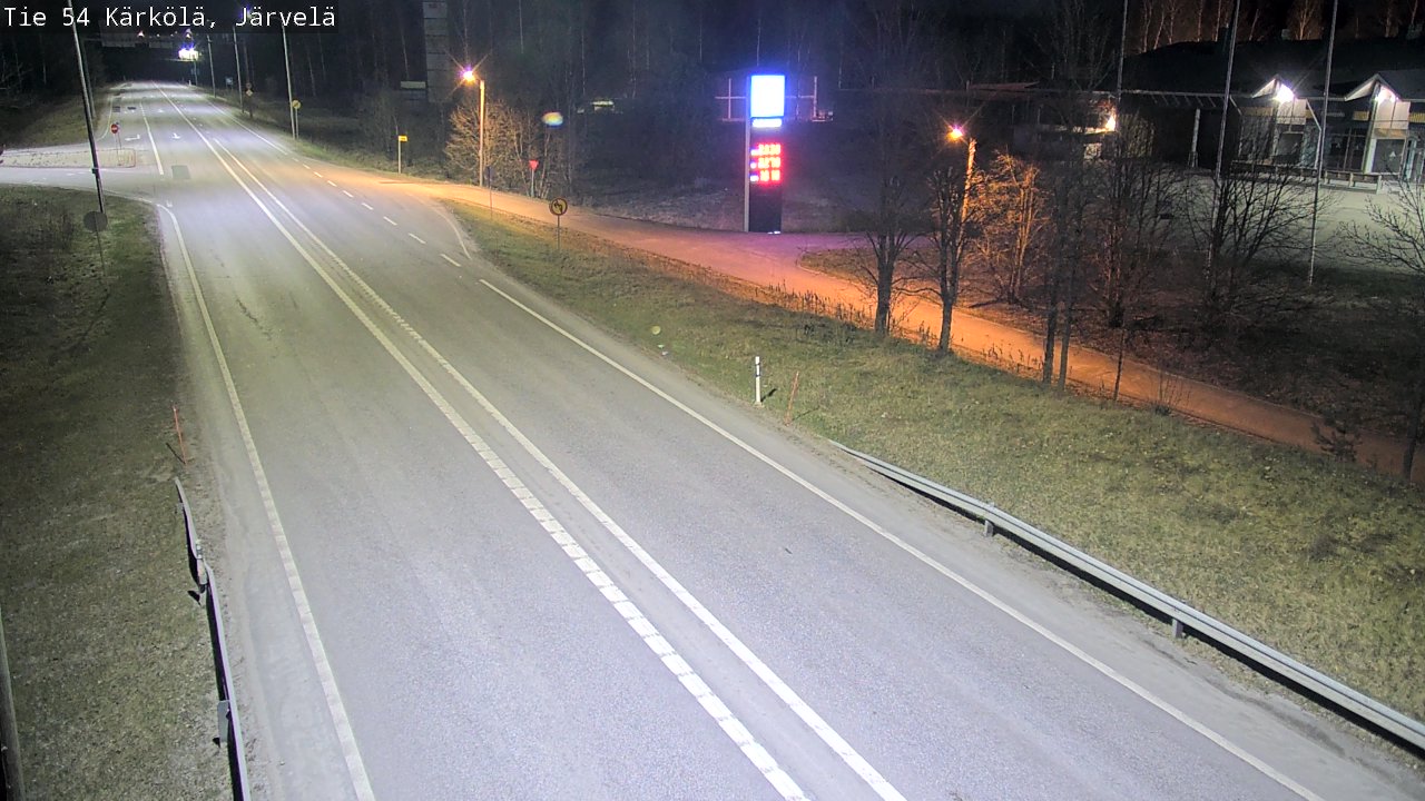 Weather Camera Image Road 54 Kärkölä, Järvelä, Kärkölä, Päijät-Häme