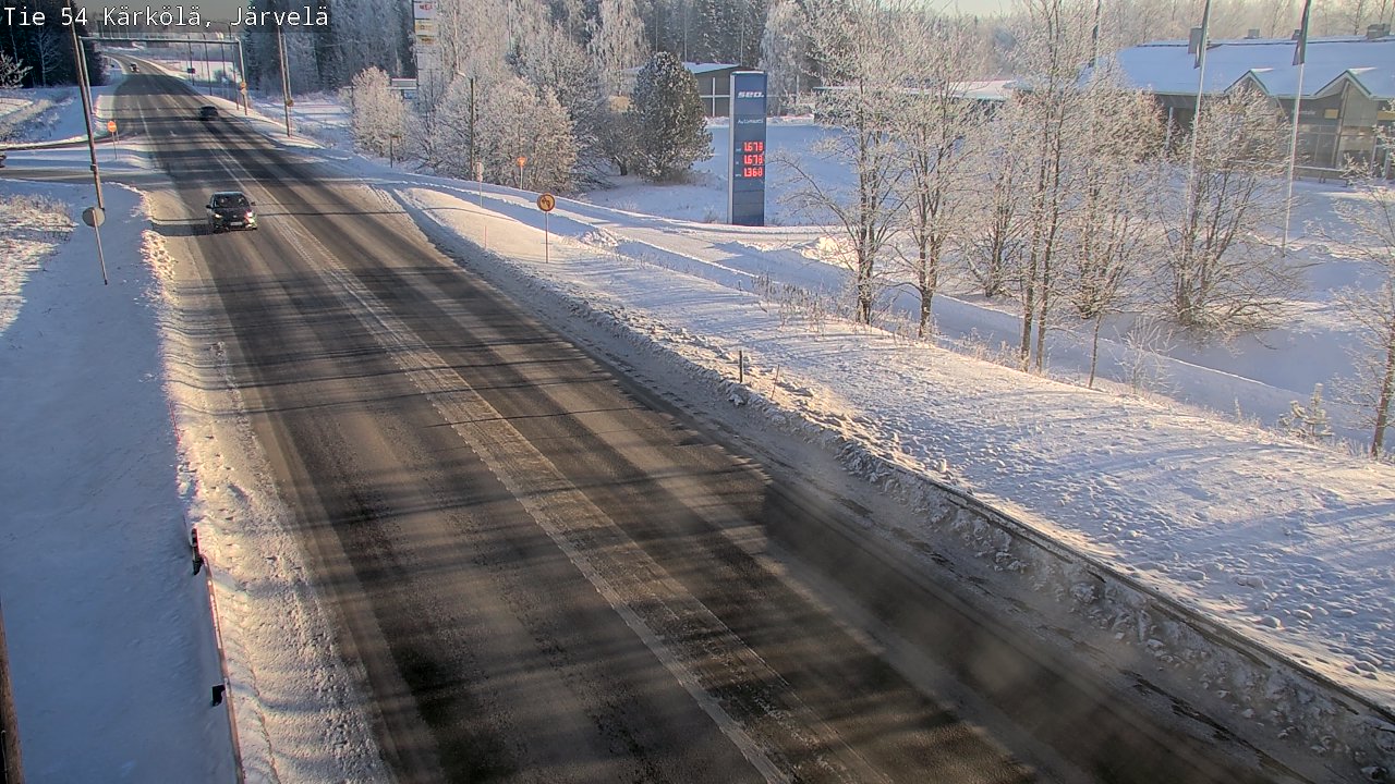 Weather Camera Image Väg 54 Kärkölä, Järvelä, Kärkölä, Päijät-Häme