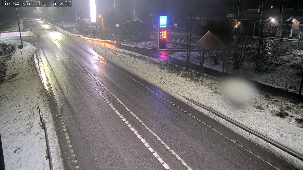 Weather Camera Image Väg 54 Kärkölä, Järvelä, Kärkölä, Päijät-Häme