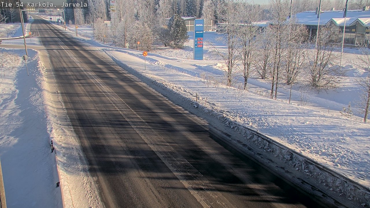 Weather Camera Image Road 54 Kärkölä, Järvelä, Kärkölä, Päijät-Häme