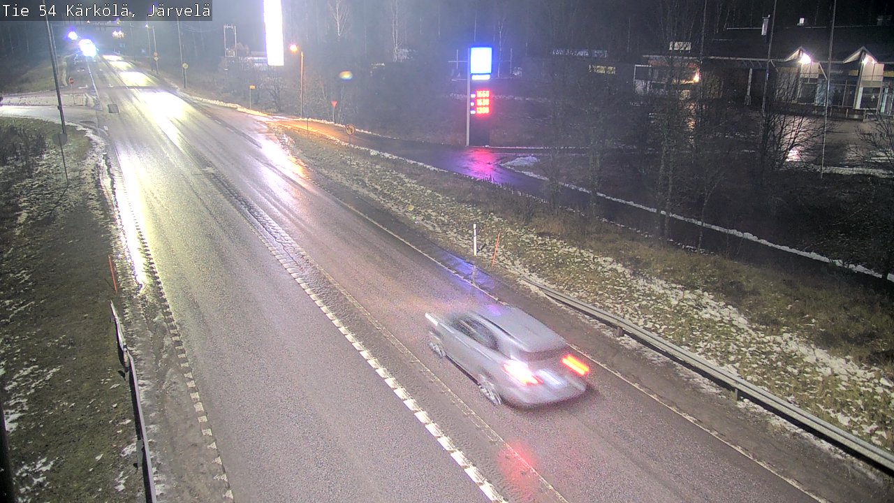 Weather Camera Image Road 54 Kärkölä, Järvelä, Kärkölä, Päijät-Häme