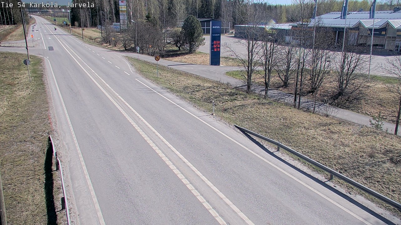 Weather Camera Image Road 54 Kärkölä, Järvelä, Kärkölä, Päijät-Häme
