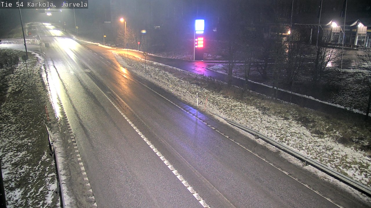 Weather Camera Image Road 54 Kärkölä, Järvelä, Kärkölä, Päijät-Häme
