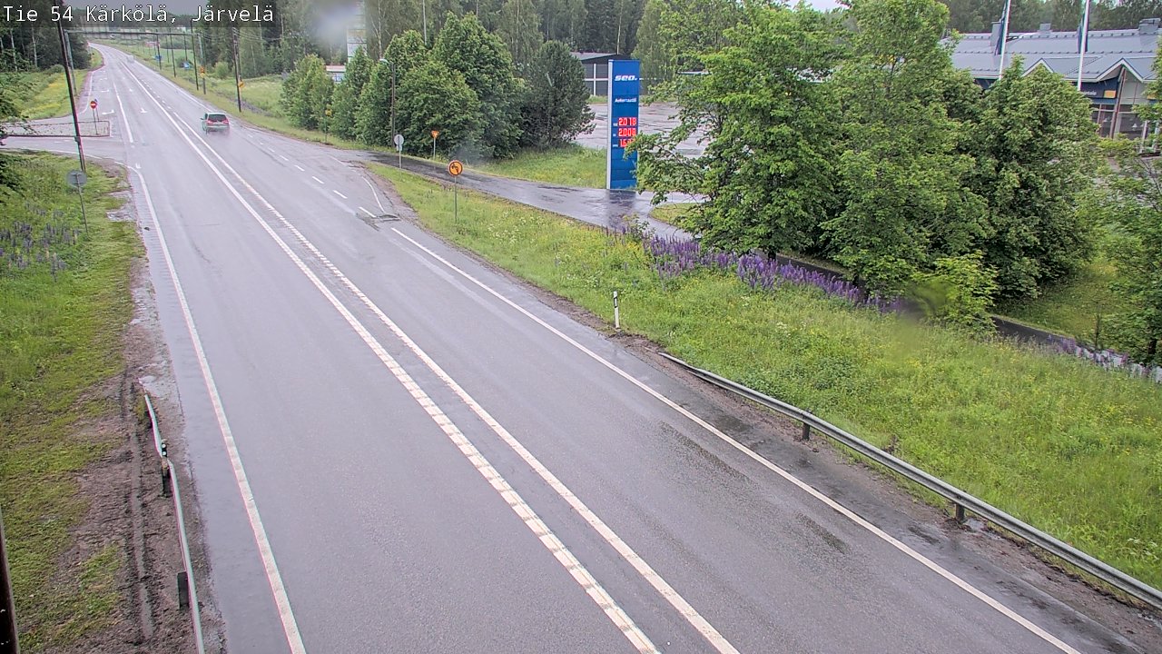 Weather Camera Image Road 54 Kärkölä, Järvelä, Kärkölä, Päijät-Häme