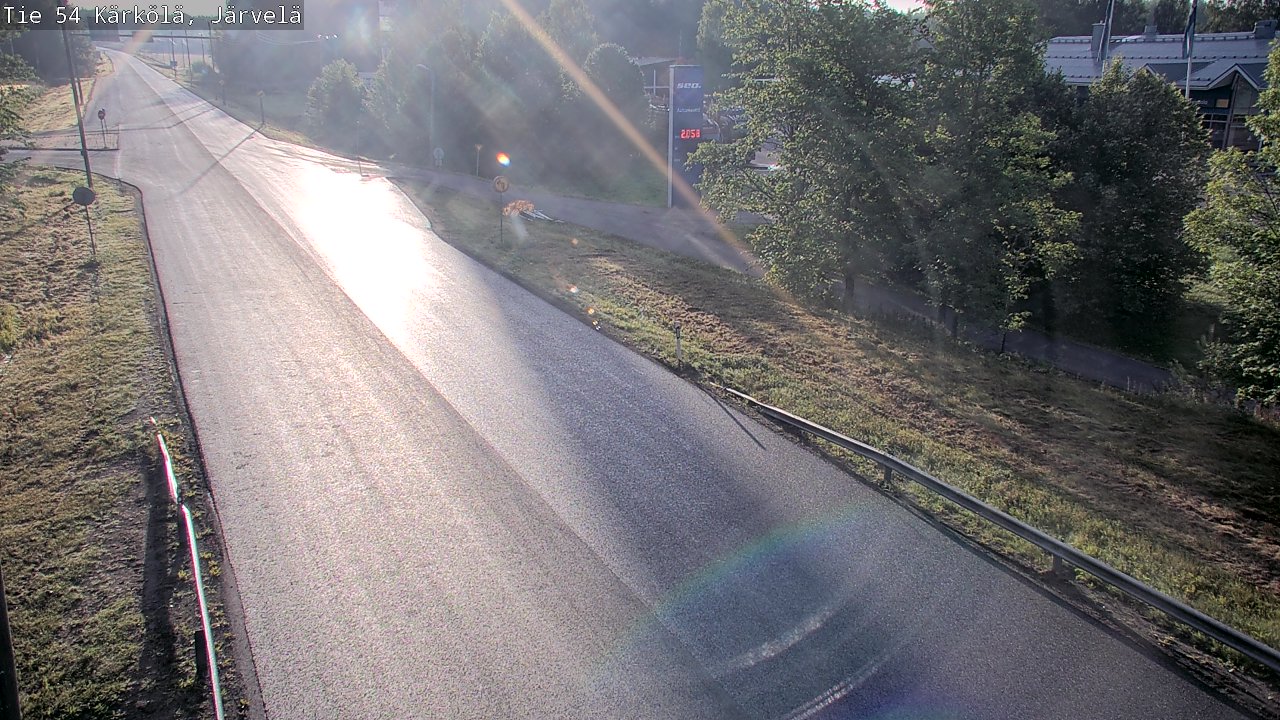 Weather Camera Image Road 54 Kärkölä, Järvelä, Kärkölä, Päijät-Häme