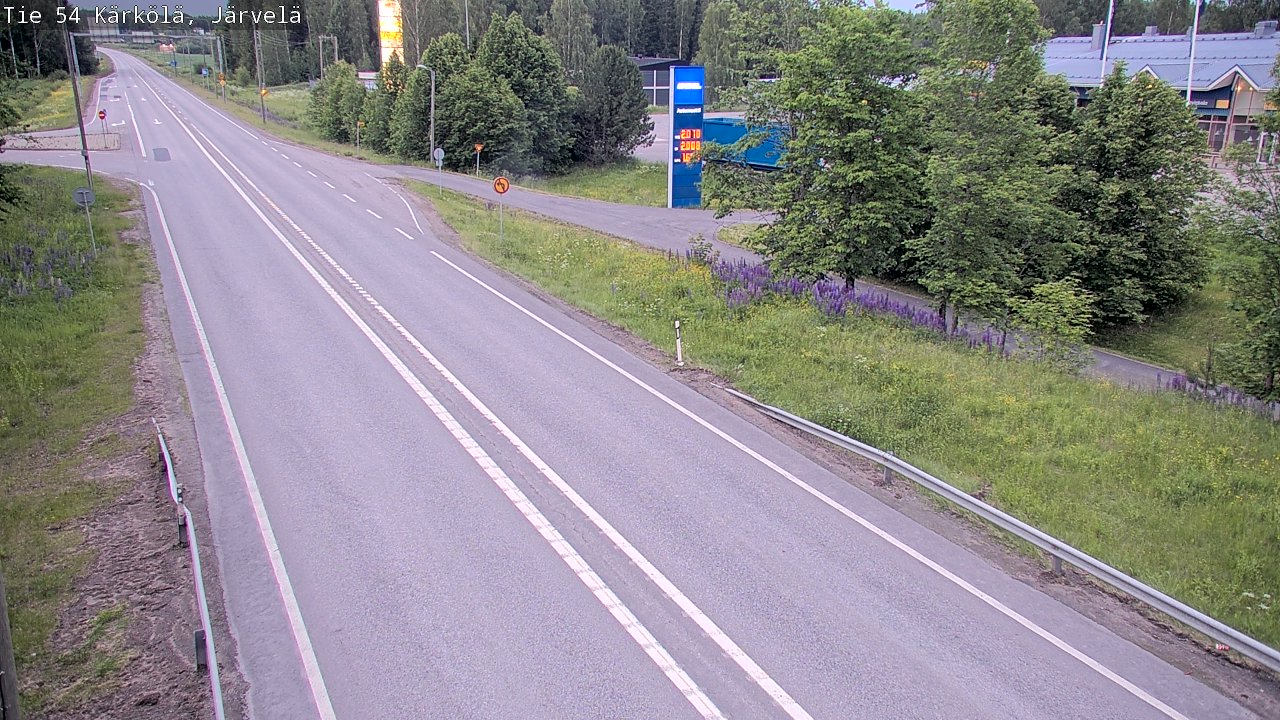 Kelikamerat Kuva Tie 54 Kärkölä, Järvelä, Kärkölä, Päijät-Häme