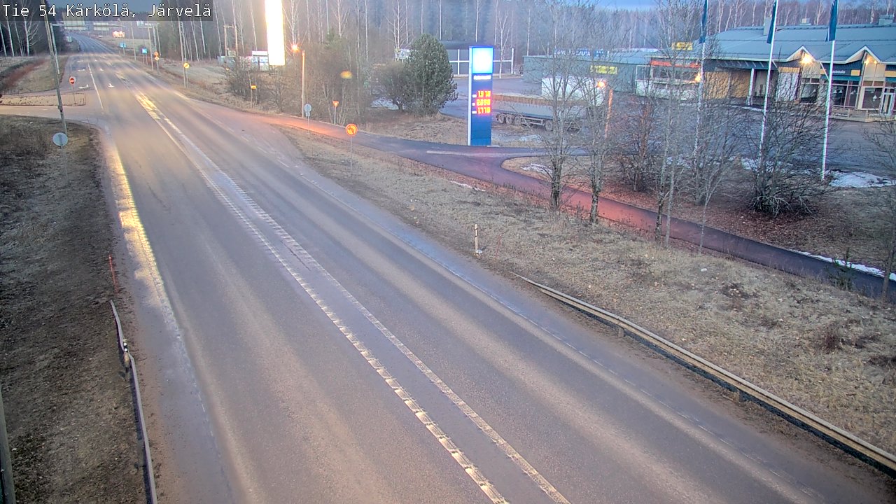 Weather Camera Image Road 54 Kärkölä, Järvelä, Kärkölä, Päijät-Häme