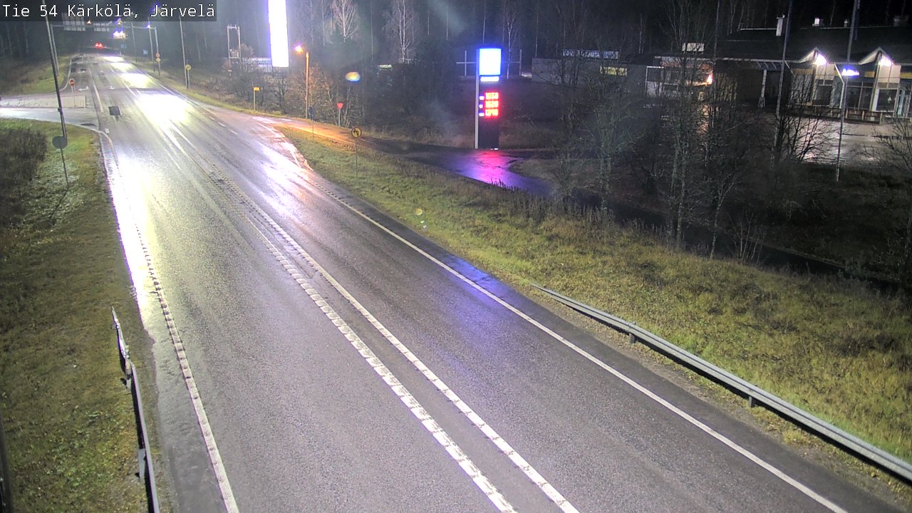 Weather Camera Image Väg 54 Kärkölä, Järvelä, Kärkölä, Päijät-Häme