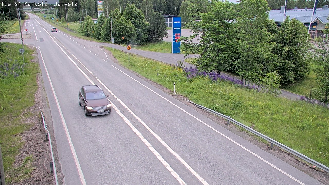 Kelikamerat Kuva Tie 54 Kärkölä, Järvelä, Kärkölä, Päijät-Häme