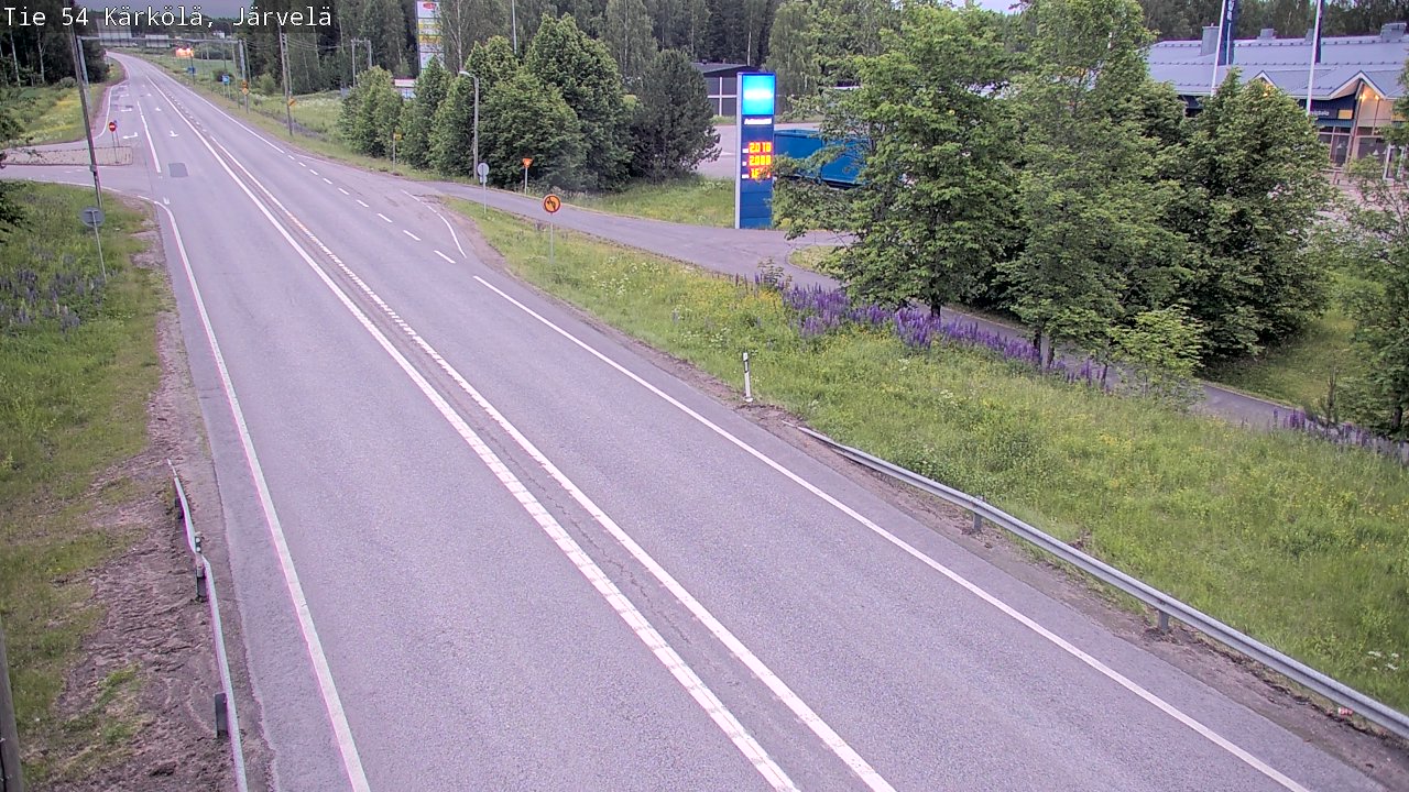 Kelikamerat Kuva Tie 54 Kärkölä, Järvelä, Kärkölä, Päijät-Häme