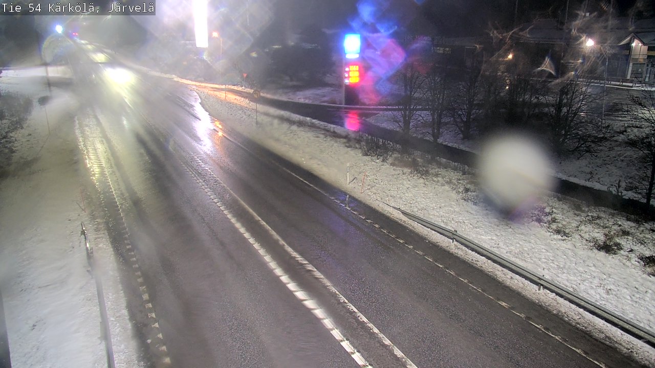 Weather Camera Image Väg 54 Kärkölä, Järvelä, Kärkölä, Päijät-Häme