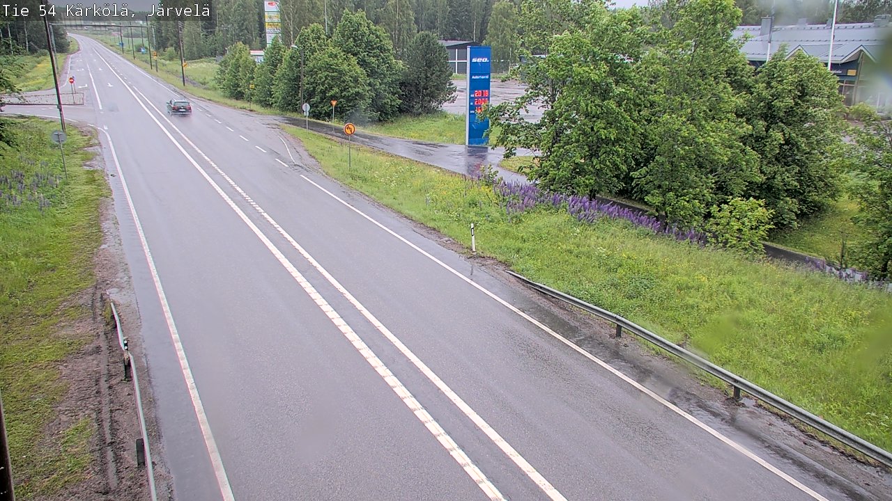 Weather Camera Image Road 54 Kärkölä, Järvelä, Kärkölä, Päijät-Häme