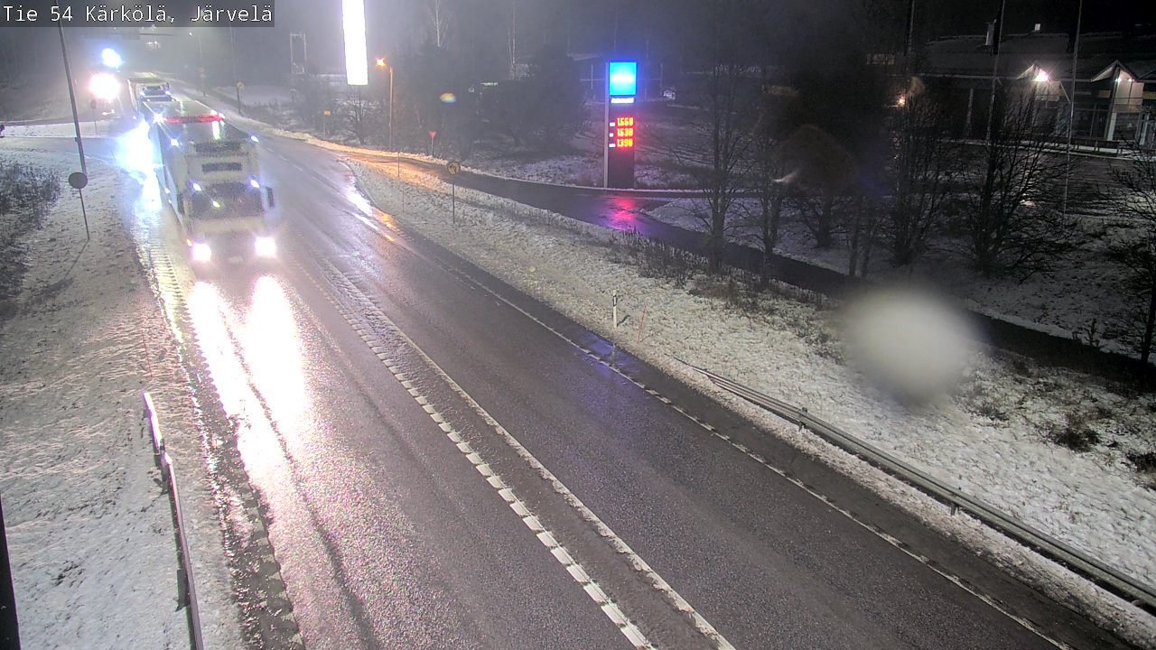 Weather Camera Image Väg 54 Kärkölä, Järvelä, Kärkölä, Päijät-Häme