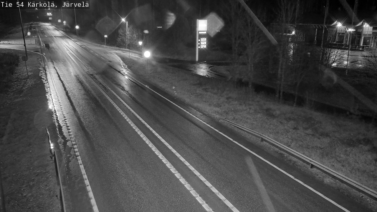 Weather Camera Image Väg 54 Kärkölä, Järvelä, Kärkölä, Päijät-Häme