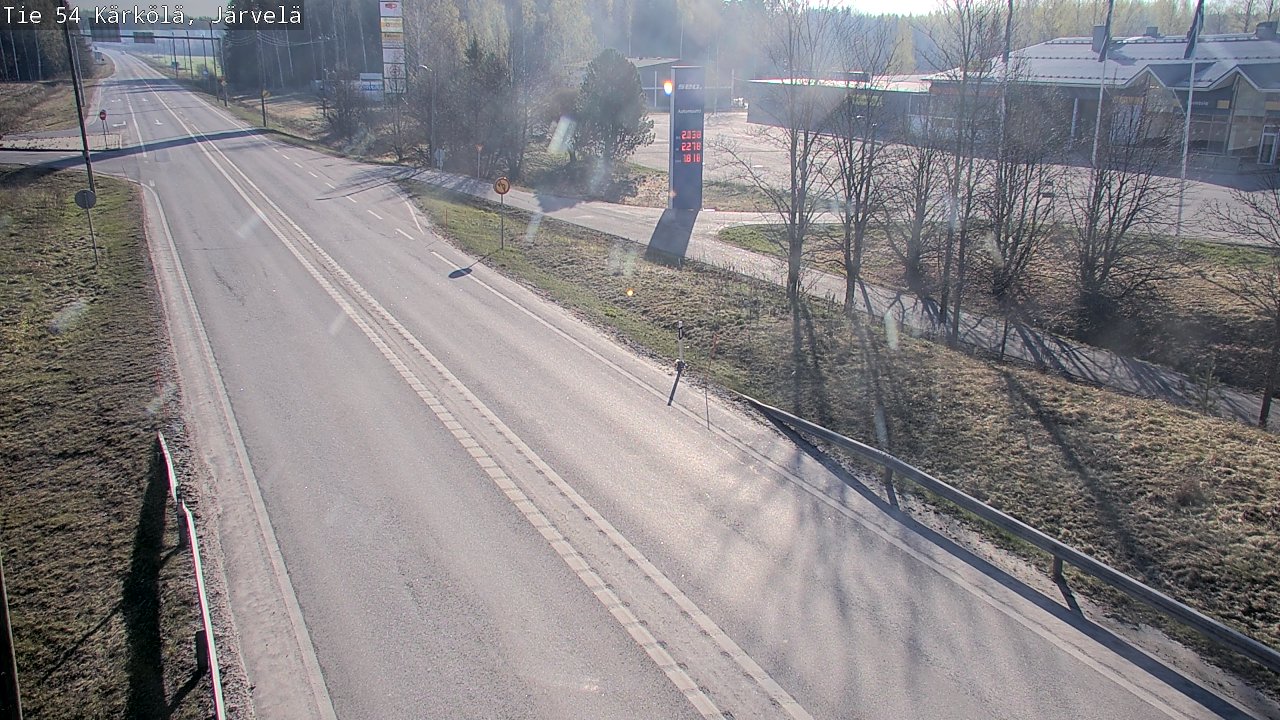 Weather Camera Image Road 54 Kärkölä, Järvelä, Kärkölä, Päijät-Häme