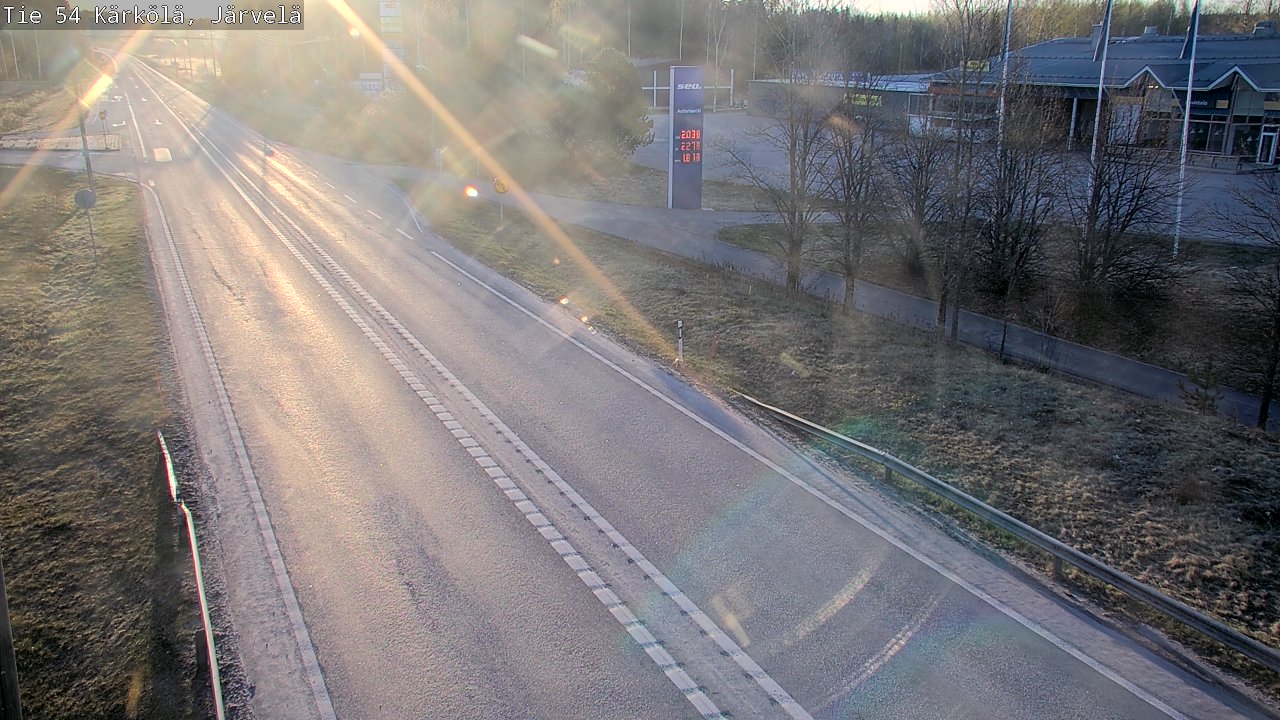 Weather Camera Image Road 54 Kärkölä, Järvelä, Kärkölä, Päijät-Häme