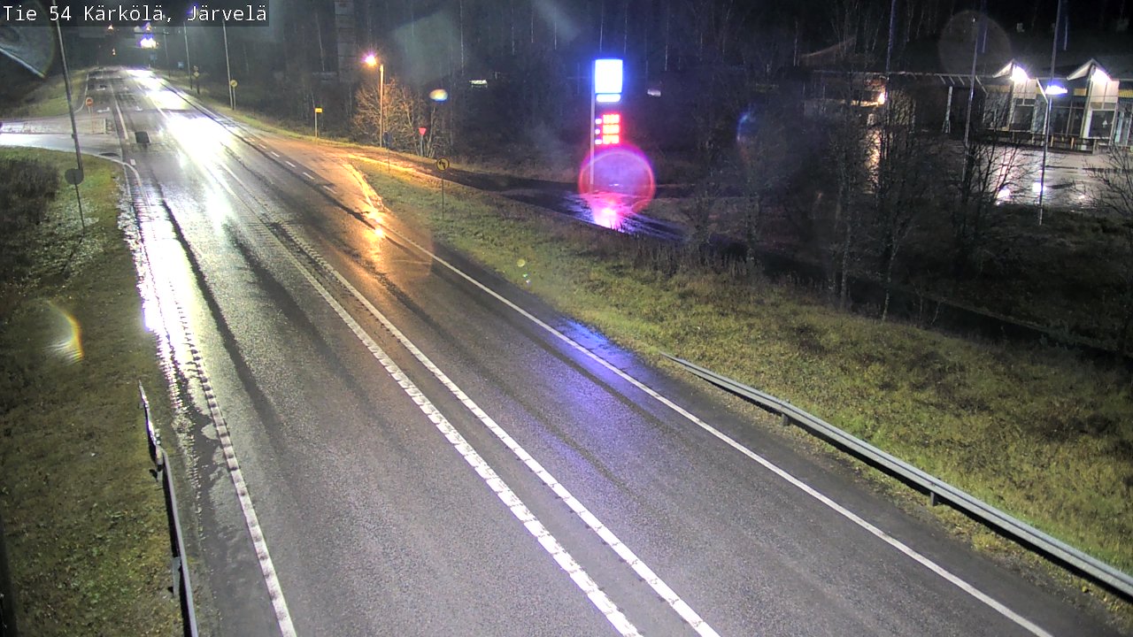 Weather Camera Image Väg 54 Kärkölä, Järvelä, Kärkölä, Päijät-Häme