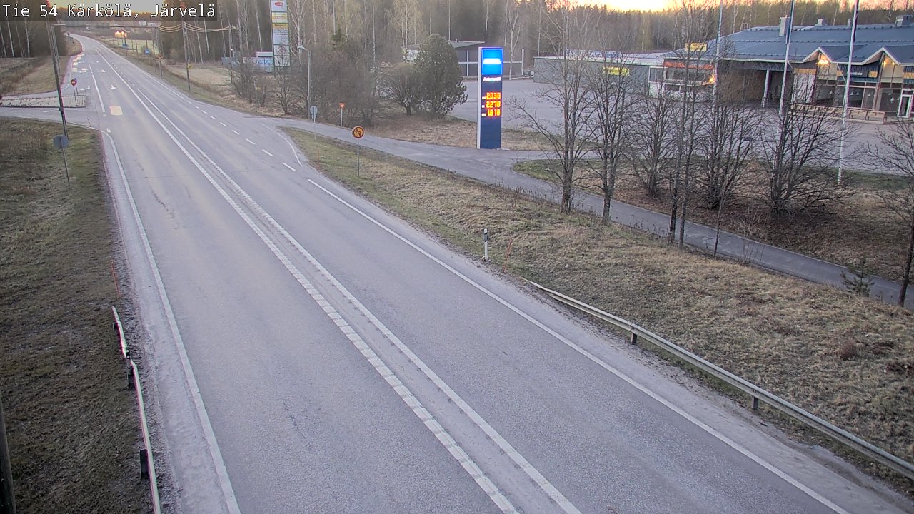 Weather Camera Image Road 54 Kärkölä, Järvelä, Kärkölä, Päijät-Häme