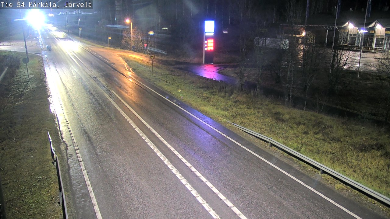 Weather Camera Image Väg 54 Kärkölä, Järvelä, Kärkölä, Päijät-Häme