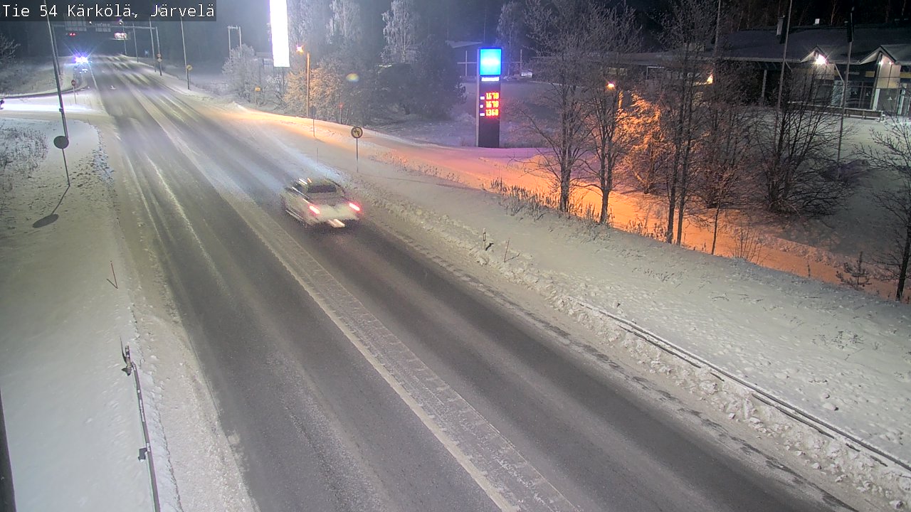 Weather Camera Image Road 54 Kärkölä, Järvelä, Kärkölä, Päijät-Häme
