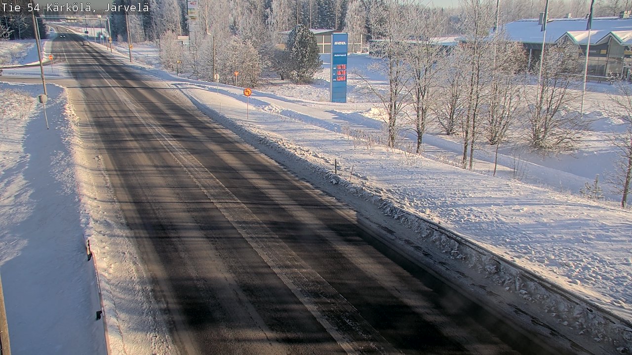 Weather Camera Image Road 54 Kärkölä, Järvelä, Kärkölä, Päijät-Häme