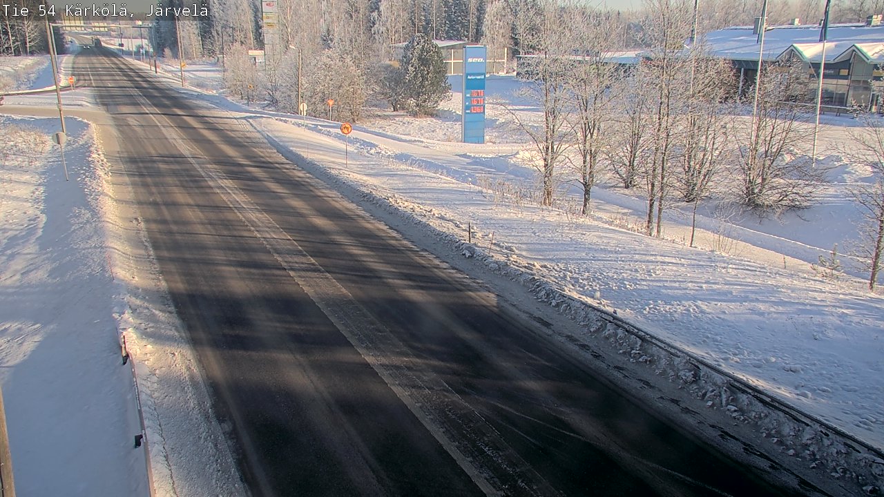 Weather Camera Image Road 54 Kärkölä, Järvelä, Kärkölä, Päijät-Häme