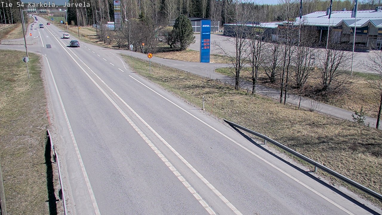 Weather Camera Image Road 54 Kärkölä, Järvelä, Kärkölä, Päijät-Häme