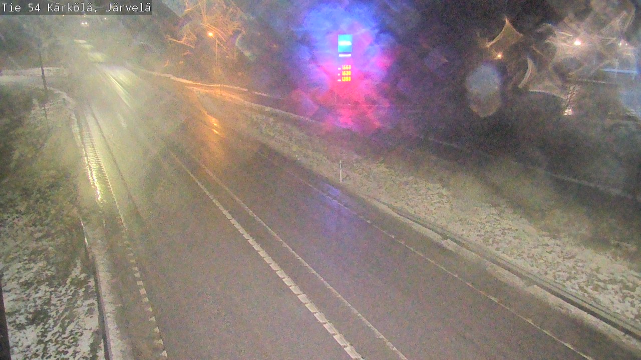 Weather Camera Image Road 54 Kärkölä, Järvelä, Kärkölä, Päijät-Häme