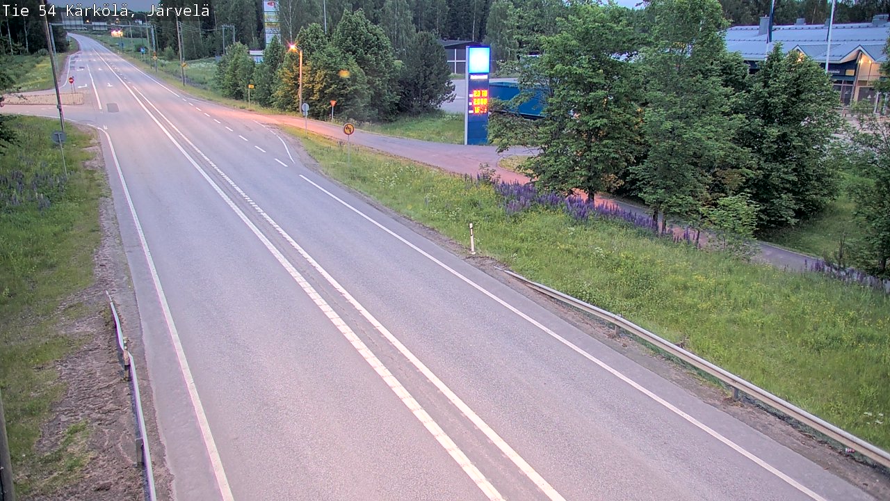 Kelikamerat Kuva Tie 54 Kärkölä, Järvelä, Kärkölä, Päijät-Häme