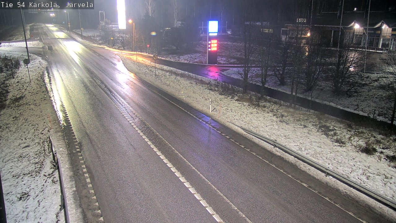 Weather Camera Image Väg 54 Kärkölä, Järvelä, Kärkölä, Päijät-Häme