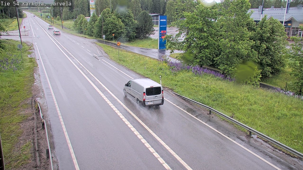 Weather Camera Image Road 54 Kärkölä, Järvelä, Kärkölä, Päijät-Häme