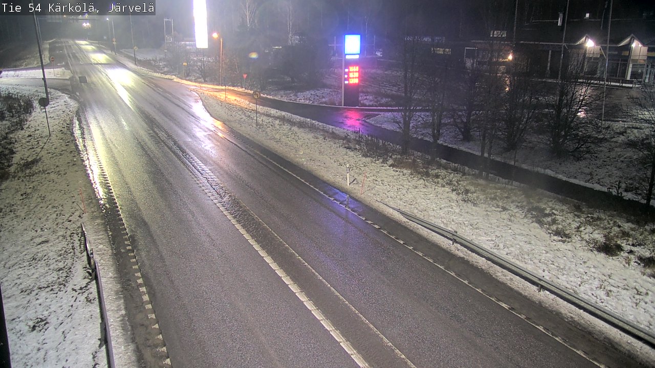 Weather Camera Image Väg 54 Kärkölä, Järvelä, Kärkölä, Päijät-Häme