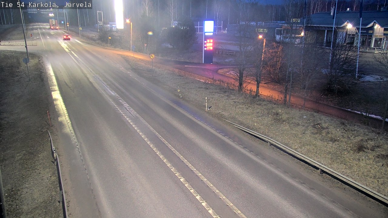 Weather Camera Image Road 54 Kärkölä, Järvelä, Kärkölä, Päijät-Häme