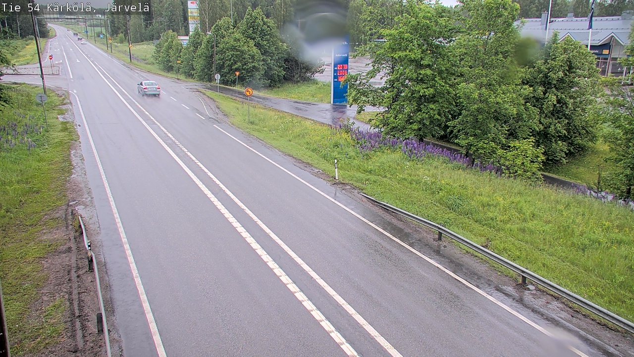 Weather Camera Image Road 54 Kärkölä, Järvelä, Kärkölä, Päijät-Häme