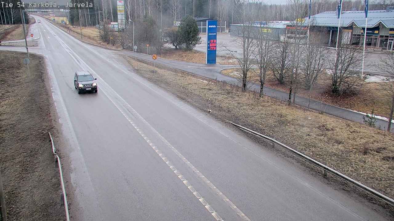 Weather Camera Image Road 54 Kärkölä, Järvelä, Kärkölä, Päijät-Häme