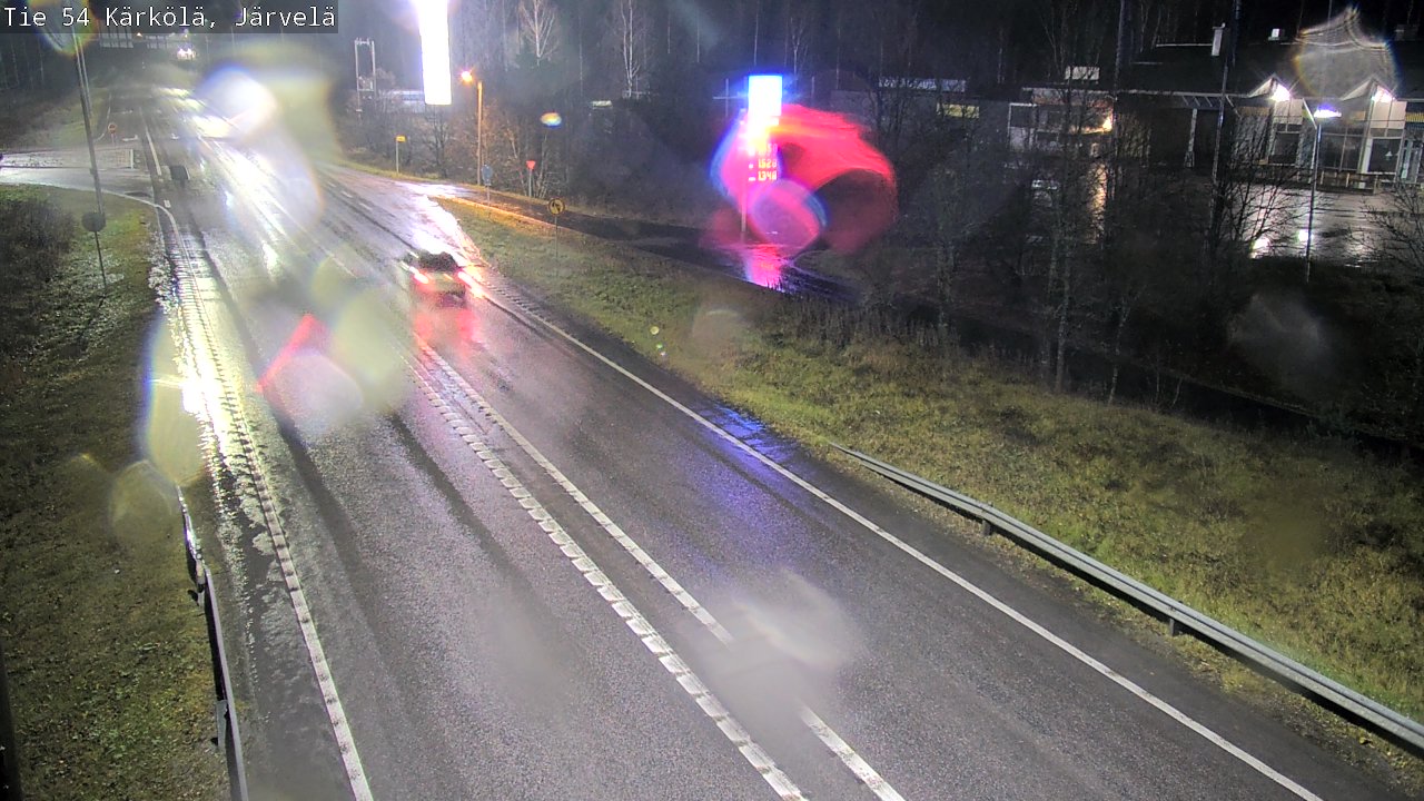 Weather Camera Image Väg 54 Kärkölä, Järvelä, Kärkölä, Päijät-Häme