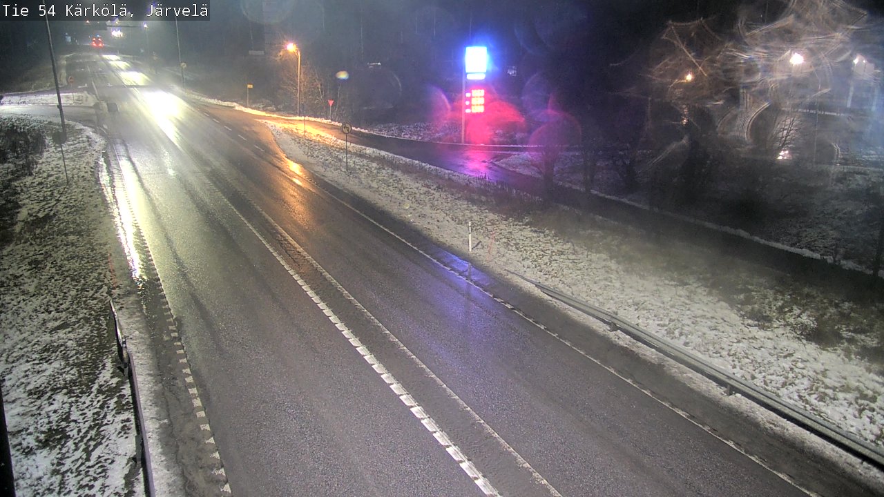 Weather Camera Image Road 54 Kärkölä, Järvelä, Kärkölä, Päijät-Häme