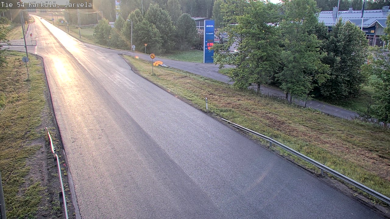 Weather Camera Image Road 54 Kärkölä, Järvelä, Kärkölä, Päijät-Häme