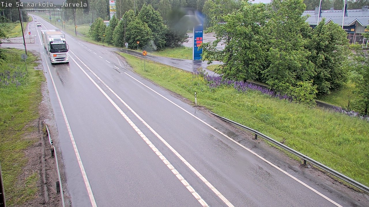 Weather Camera Image Road 54 Kärkölä, Järvelä, Kärkölä, Päijät-Häme