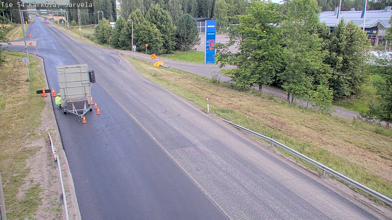 Kelikamerat Kuva Tie 54 Kärkölä, Järvelä, Kärkölä, Päijät-Häme