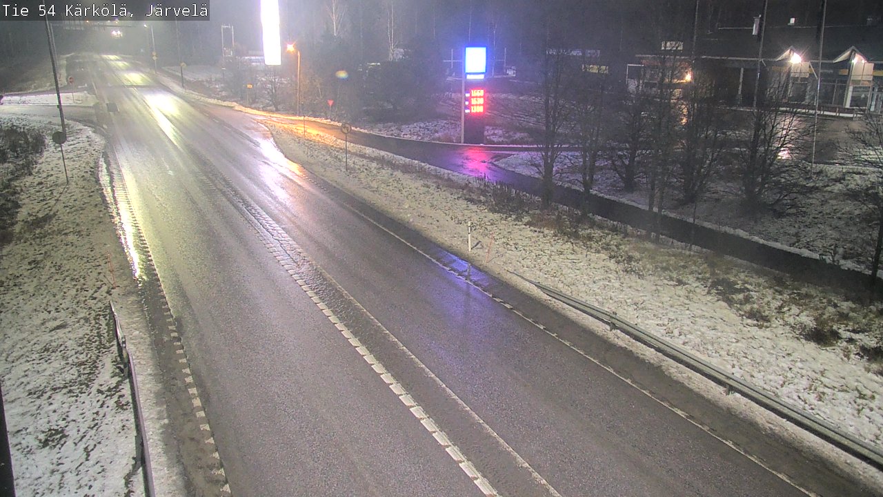 Weather Camera Image Väg 54 Kärkölä, Järvelä, Kärkölä, Päijät-Häme