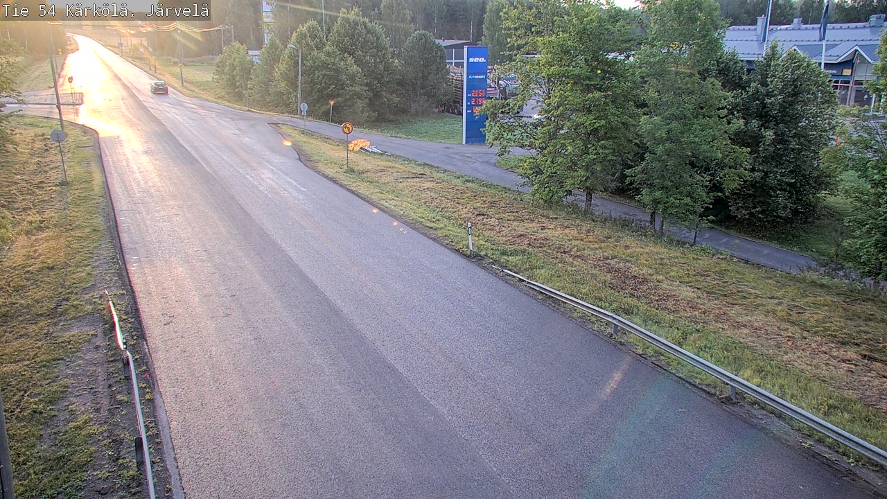 Weather Camera Image Road 54 Kärkölä, Järvelä, Kärkölä, Päijät-Häme
