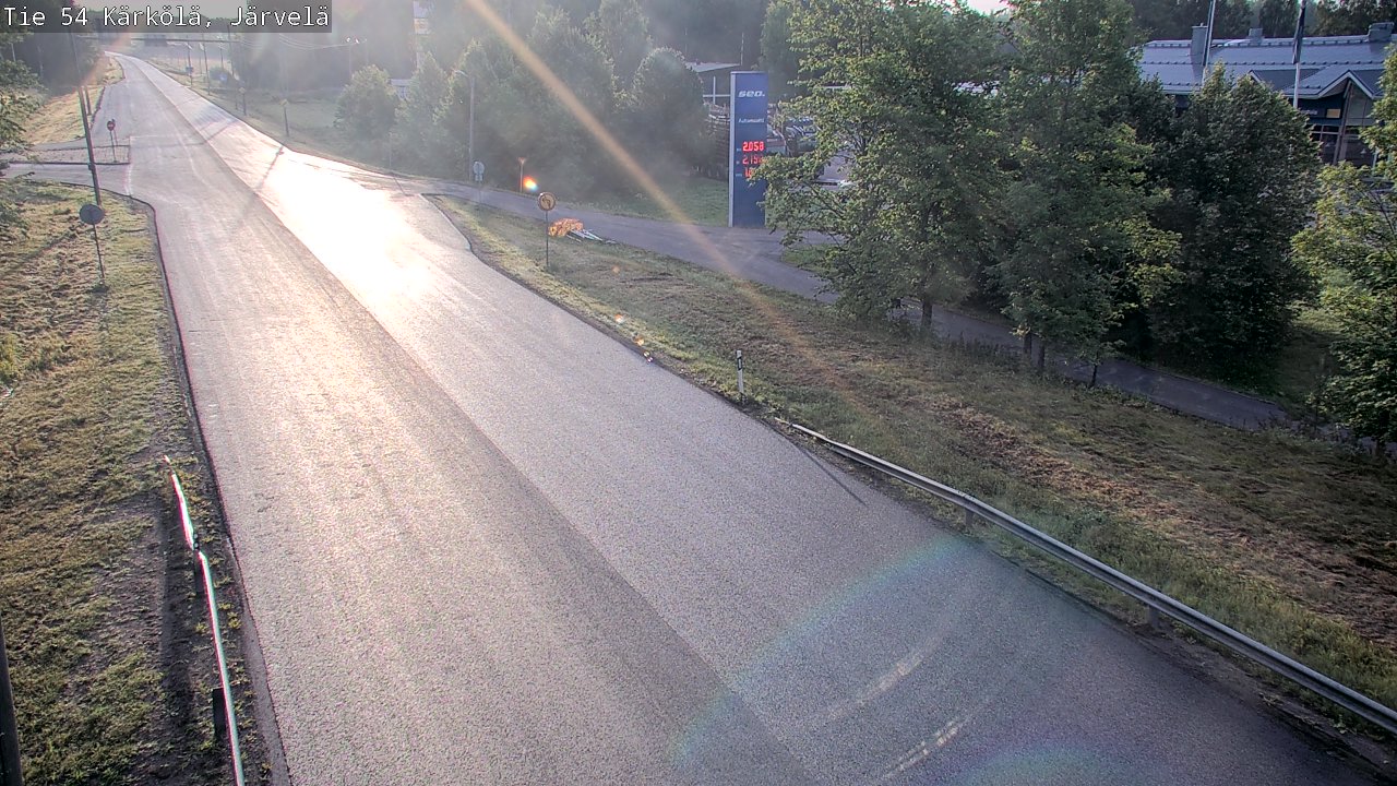 Weather Camera Image Road 54 Kärkölä, Järvelä, Kärkölä, Päijät-Häme