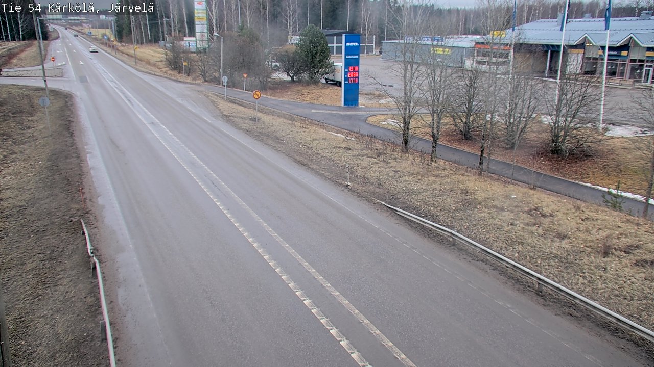 Weather Camera Image Road 54 Kärkölä, Järvelä, Kärkölä, Päijät-Häme