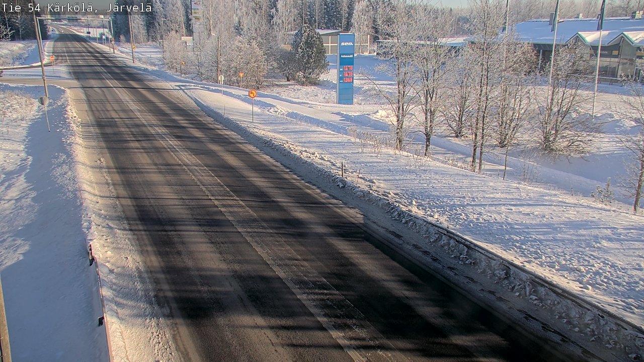 Weather Camera Image Road 54 Kärkölä, Järvelä, Kärkölä, Päijät-Häme