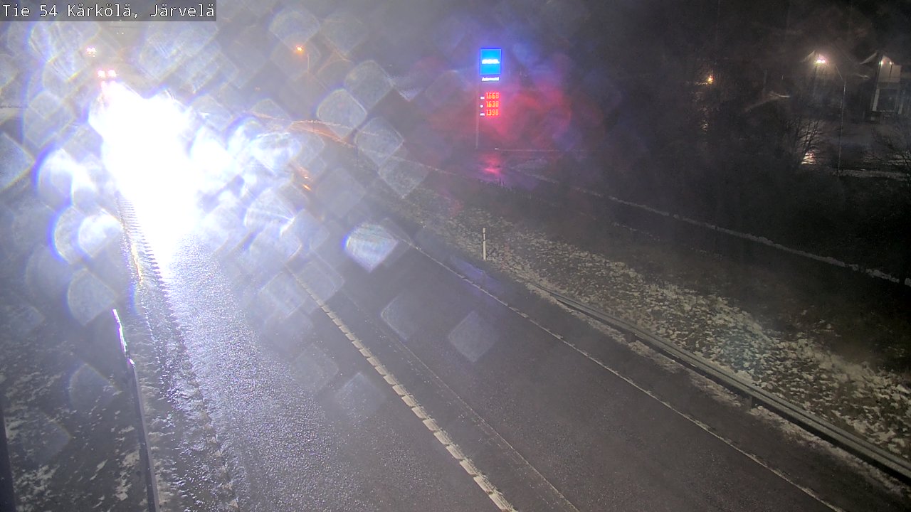 Weather Camera Image Road 54 Kärkölä, Järvelä, Kärkölä, Päijät-Häme